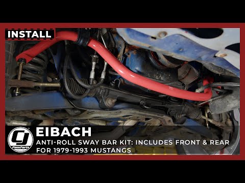 Make Your Fox Corner Flatter & Faster! 😄 Eibach Sway Bar Install