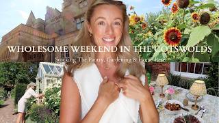 Preparing for Autumn at Home 🍂 🕯️  | Stocking The Pantry, Gardening & Home Reset 🌿