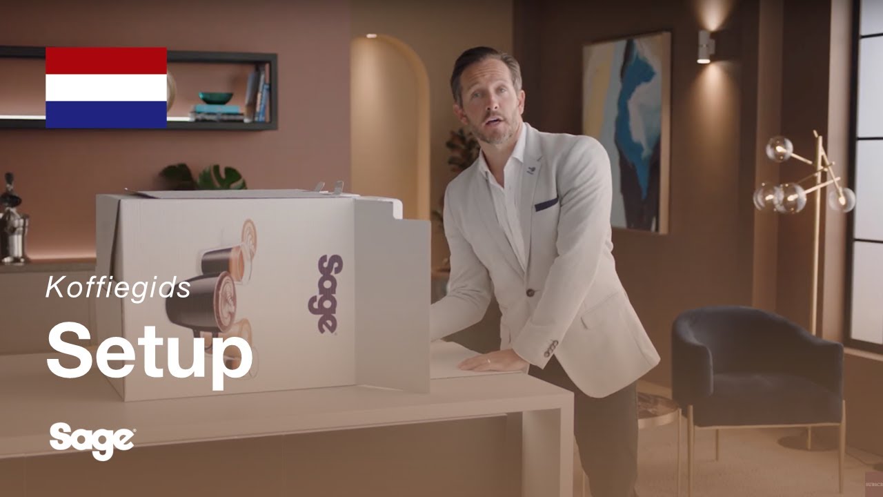 Instructiegids Breville koffie - Uitpakken en onderdelen