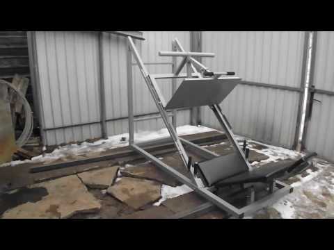 Тверской тренажёр. Тренажёр для жима ногами(на подшипниках) за 16500т.р