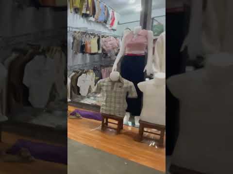 Laos Night market with street food across from Thailand!