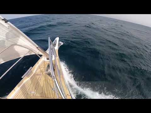Hallberg-Rassy 44 sailing