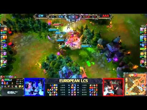 LCS EU CW vs AAA W7D2 Full Game HD