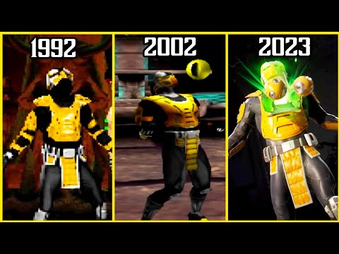 Cyrax Earth Destruction Evolution in Mortal Kombat (1992 - 2023) | MK2/MK9/MK10/MKX/MK11/MK1