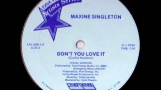 Maxine Singleton - Don't You Love It (Instrumental Version)