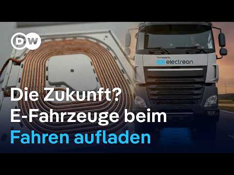 Induktives Laden auf der Autobahn: E-Autos ziehen Strom aus der Straße