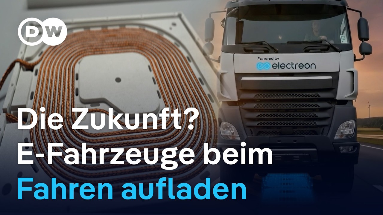 Induktives Laden auf der Autobahn: E‑Autos ziehen Strom aus der Straße