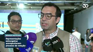 Representantes do Parlasul afirmam confiança no sistema eleitoral brasileiro