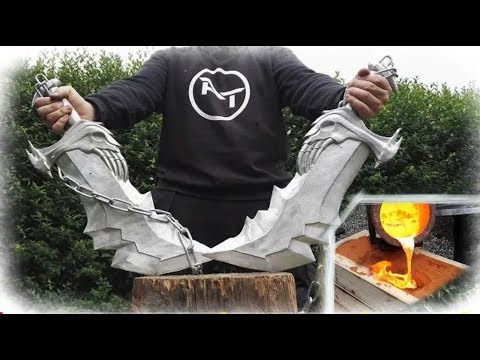 DOUBLE Aluminum Casting   Blades Of Chaos God Of War