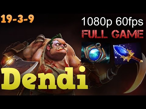 Dendi Pudge 2016: The best Pudge in the world Dota 2 Full game