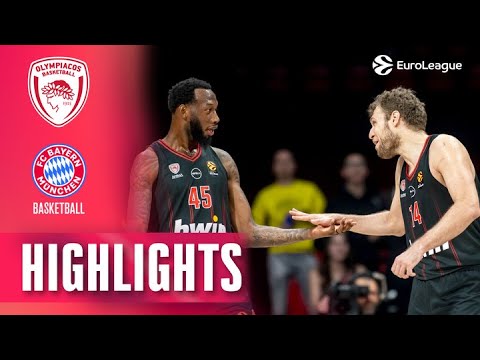 VEZENKOV brach den Schwung | Olympiakos Piräus - FC Bayern München | R21 BASKETBALL-HIGHLIGHTS 20...