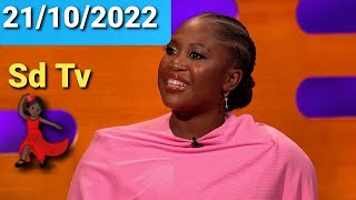 FULL Graham Norton Show 21/10/2022 Stormzy, Geena Davis, Stephen Graham, Motsi Mabuse