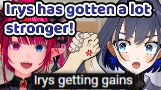 Kronii Noticed That Irys Was ACTUALLY Getting Stronger at Hand Wrestling