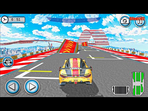 Extreme Mega Ramp Car Stunts 3D Free - Impossible Car Driving Tracks - Android Gameplay