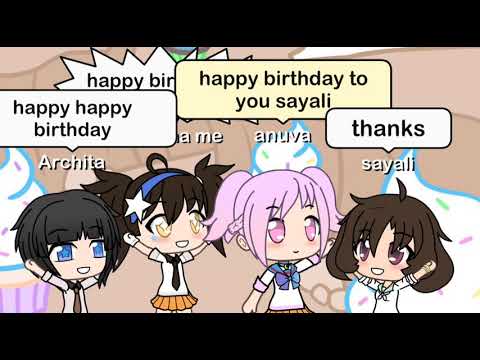 Happy birthday to you sayali