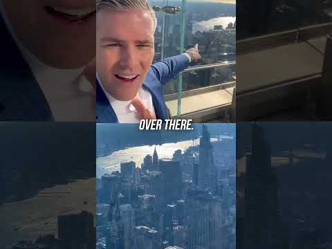 Tour of NYC From The HIGHEST Private Outdoor Terrace in the World #shorts