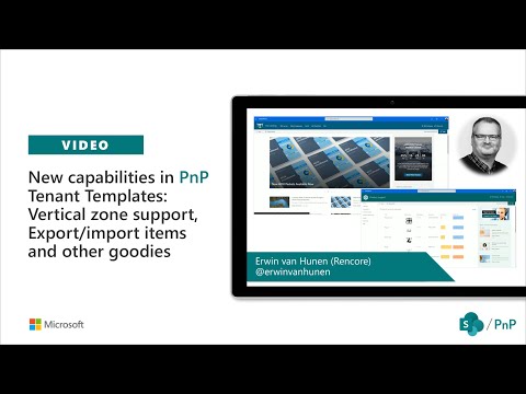 Community demo - New capabilities in PnP Tenant Templates
