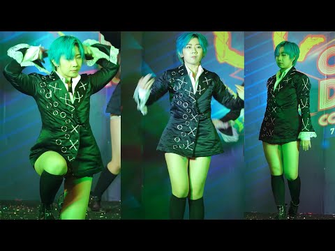 190607 Ladyz cover Dreamcatcher (Maya as Dami) - Intro & Good Night & BANG  @ MBK cover Dance