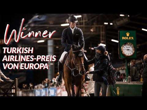 Max Kühner und Electric Blue mit Traumrunde | Sieg im Turkish Airlines - Preis von Europa 🤩