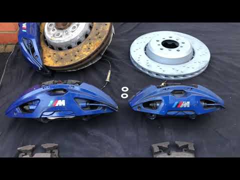 BMW E9x M3 budget Brembo brake upgrades front + rear G + F chassis oem calipers e90 e92 e93 e82 1m