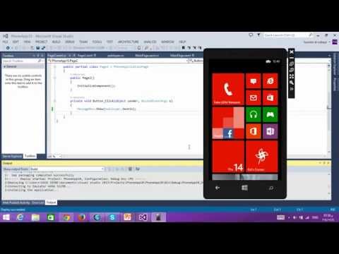 &#x202a;Tuition Windows phone 8 #8 #  public variable use in all page - استخدام البرامترات في اكثر من صفحة&#x202c;&rlm;