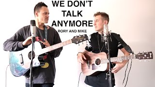 We Don't Talk Anymore by Charlie Puth and Selena Gomez | Rory and Mike (Loop cover)