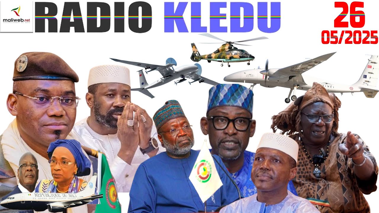La Revue de Presse de la RADIO KLEDU du 25 Mai 2025