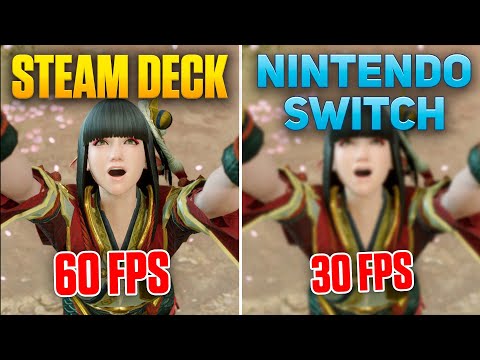 Steam Deck vs Nintendo Switch - Monster Hunter Rise