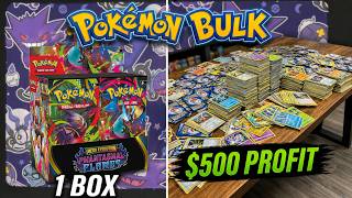 How I Turned 1 Pokemon Booster Box Into $500 Profit