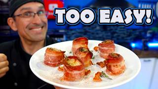Air Fryer Bacon Wrapped Scallops That Taste Amazing!