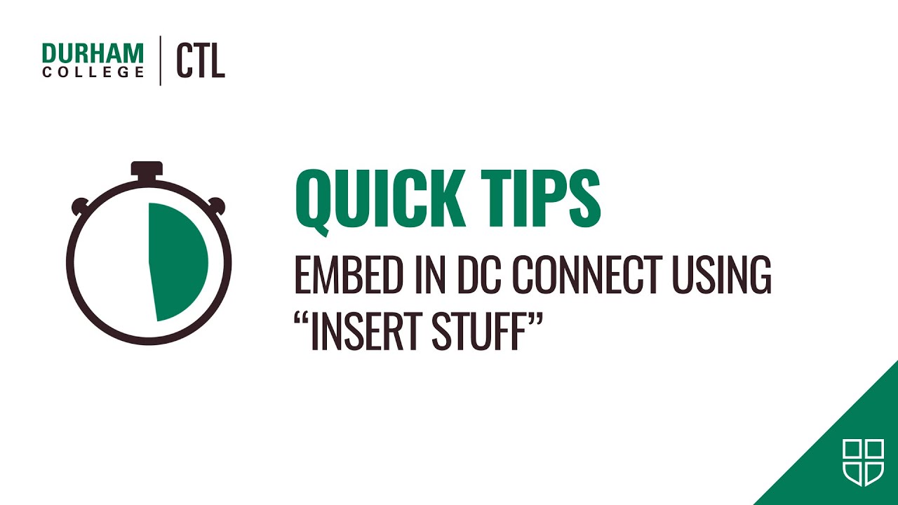 Quick Tips: Embed In DC Connect Using 