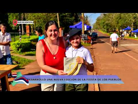 RUÍZ DE MONTOYA: SE DESARROLLÓ UNA NUEVA EDICIÓN DE LA FIESTA DE LOS PUEBLOS