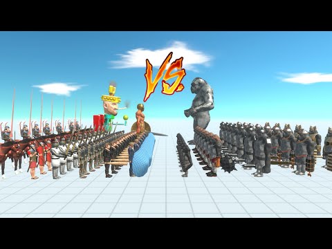 MUTANT PRIMATES VS ALL HUMANS Animal Revolt Battle Simulator