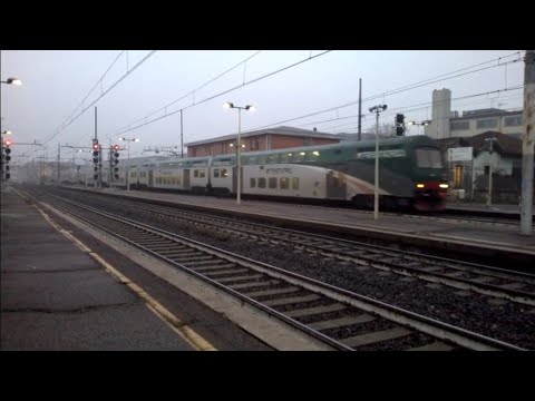 E464 395+6 Vivalto Trenord - Milano Greco - 19/02/2021