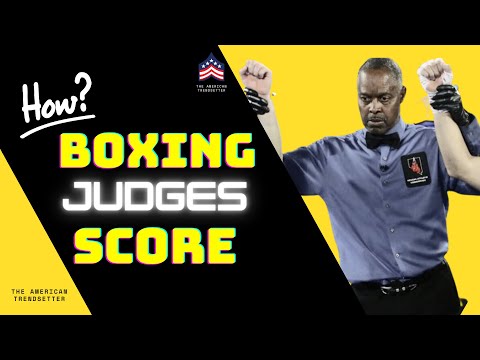 How do Boxing judges score -10 Points must system - comprehensive guide for Scorecards
