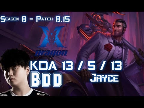 KZ BDD JAYCE vs LEBLANC Mid - Patch 8.15 KR Ranked