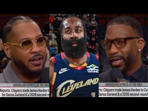Carmelo, Vince & T-Mac react to James Harden trade to Cavs for Darius Garland