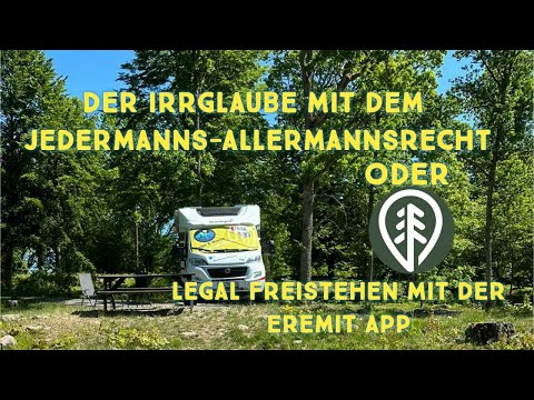 SWEDEN 🇸🇪 2023 EREMIT APP THE PITCH APP FOR FREE CAMPSITES #camping