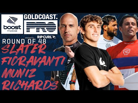 K.Slater, L.Fioravanti, A.Muniz, C.Richards Boost Mobile Gold Coast Pro - Heat Replay