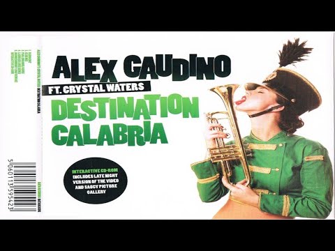 Alex Gaudino feat. Crystal Waters - Destination Calabria (2006 / 1 HOUR * VIDEO * LOOP)