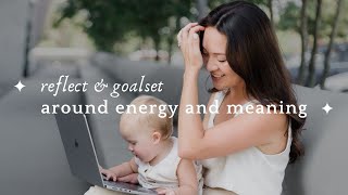 🍁 November Monthly Reset | birthday reflections, goals, cycle syncing