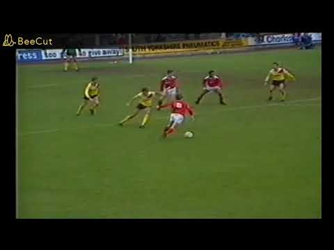 Doncaster Rovers v Sheffield United, FA Cup 2nd round, December 1988