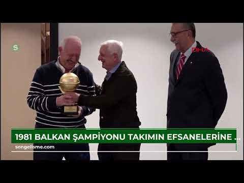 1981 Balkan Şampiyonu takımın efsanelerine BİDEV’den ödül