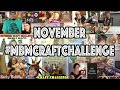 MBMCRAFTCHALLENGE November Craft Challenge Highlights
