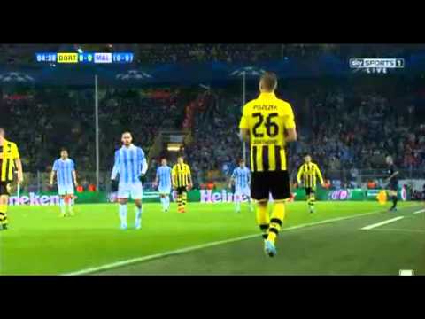 Norbert Dickel Borussia Dortmund Malaga ChampionsLeague