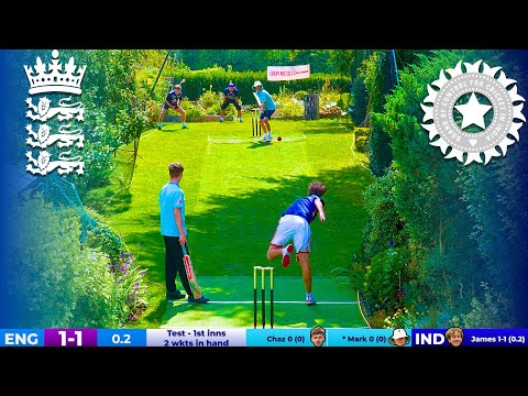 ENGLAND vs INDIA | Backyard Test Match 🏴󠁧󠁢󠁥󠁮󠁧󠁿🇮🇳