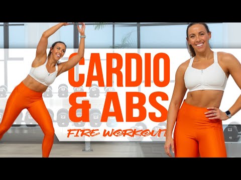 30 Minute Bodyweight Cardio and Abs FIRE Workout | Breakthrough - Day 17