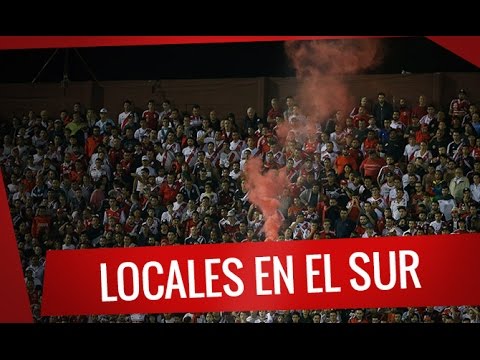 "River fue local en Lanús" Barra: Los Borrachos del Tablón • Club: River Plate • País: Argentina