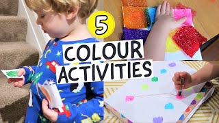 TODDLER ACTIVITIES: 5 Easy Ways To Teach Your Toddler Colours