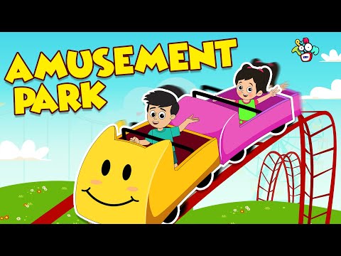 Amusement Park | Roller Coaster ride | Telugu Stories | Moral Stories | Kids Animation Story
